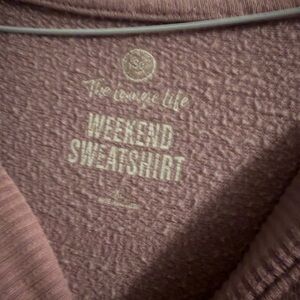 SO Women's Pink Crew Neck Sweater